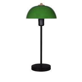Opviq Lámpara de Mesa AYD-2944 Verde y Madera